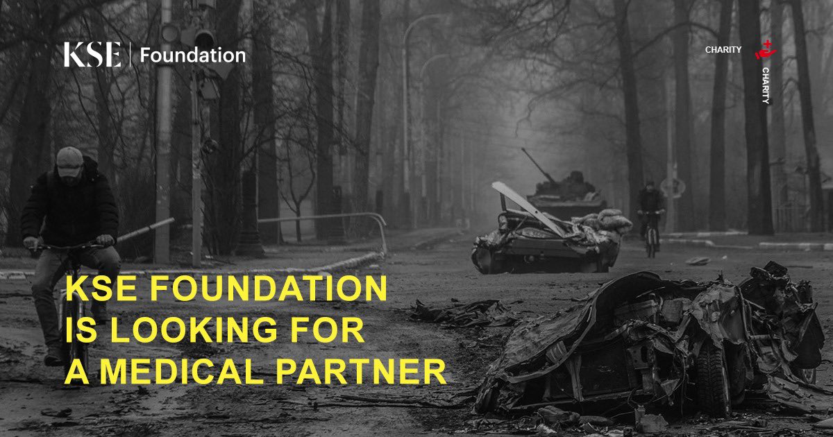 KSE Foundation seeking medical partner for humanitarian relief in Kyiv region