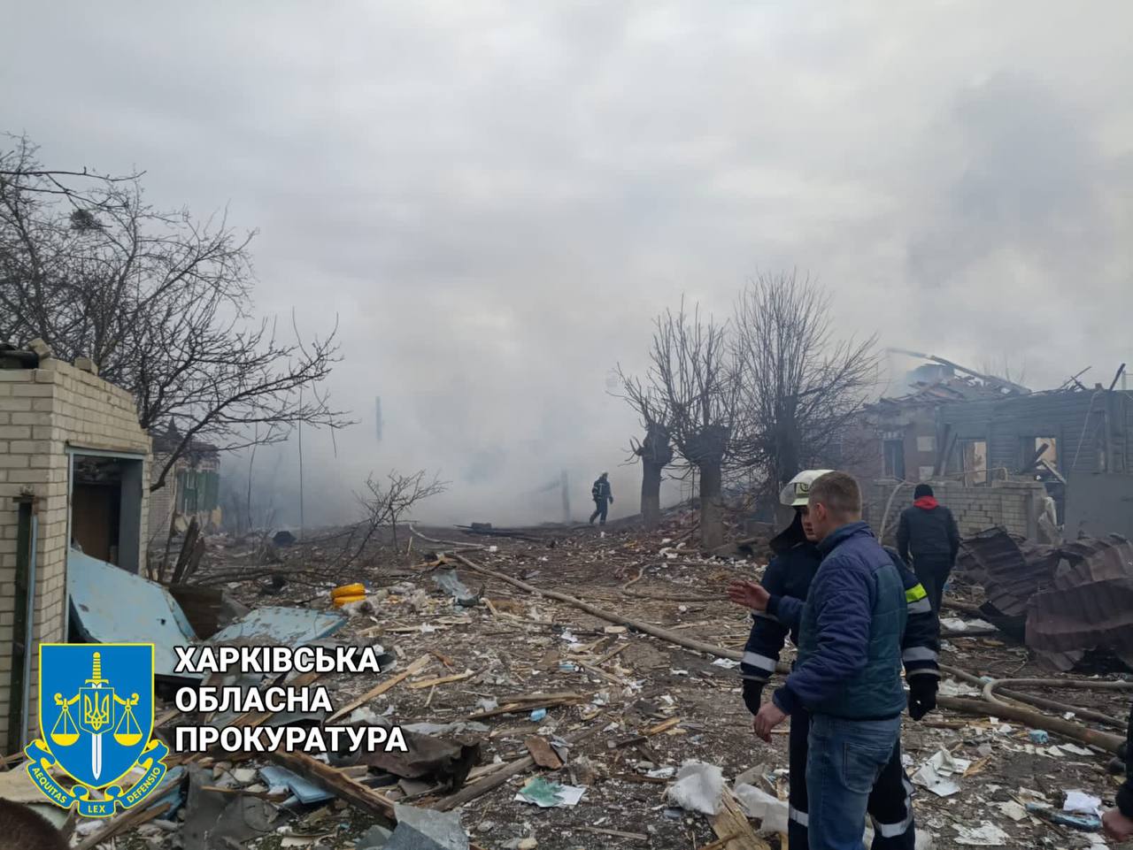 Russian attack on Liubotyn destroys homes, injures civilians