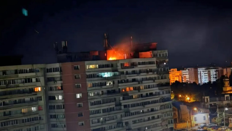 Russian drones hit EU apartment block; Europe debates intent, not retaliation.