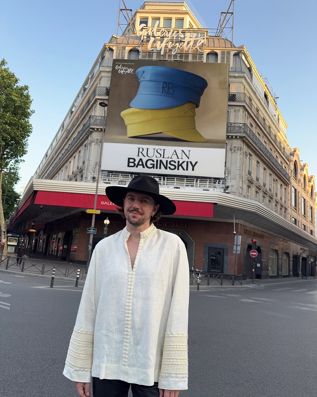 Ruslan Baginskiy’s Ukrainian fashion takes over Galeries Lafayette Paris