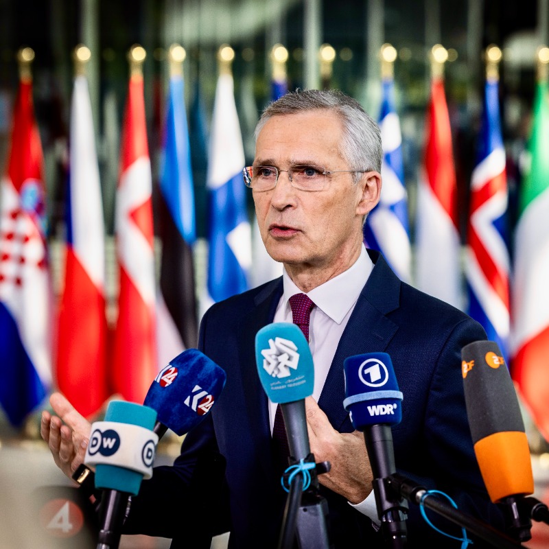 NATO chief welcomes allies’ announcements of more Ukraine support