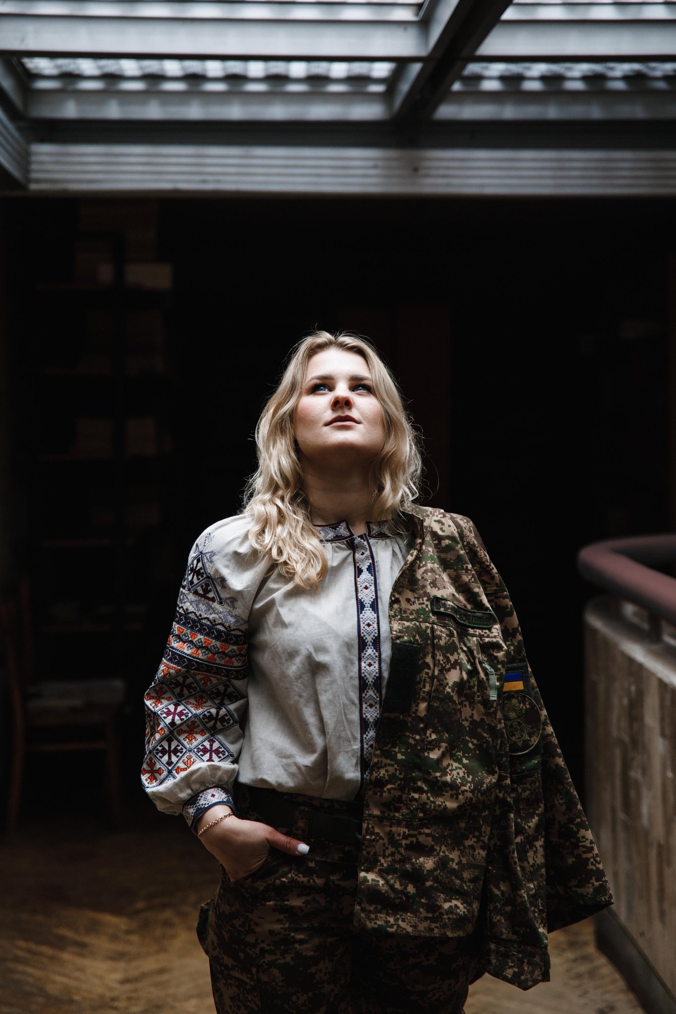Vyshyvanka as a protective symbol for Ukrainian defenders