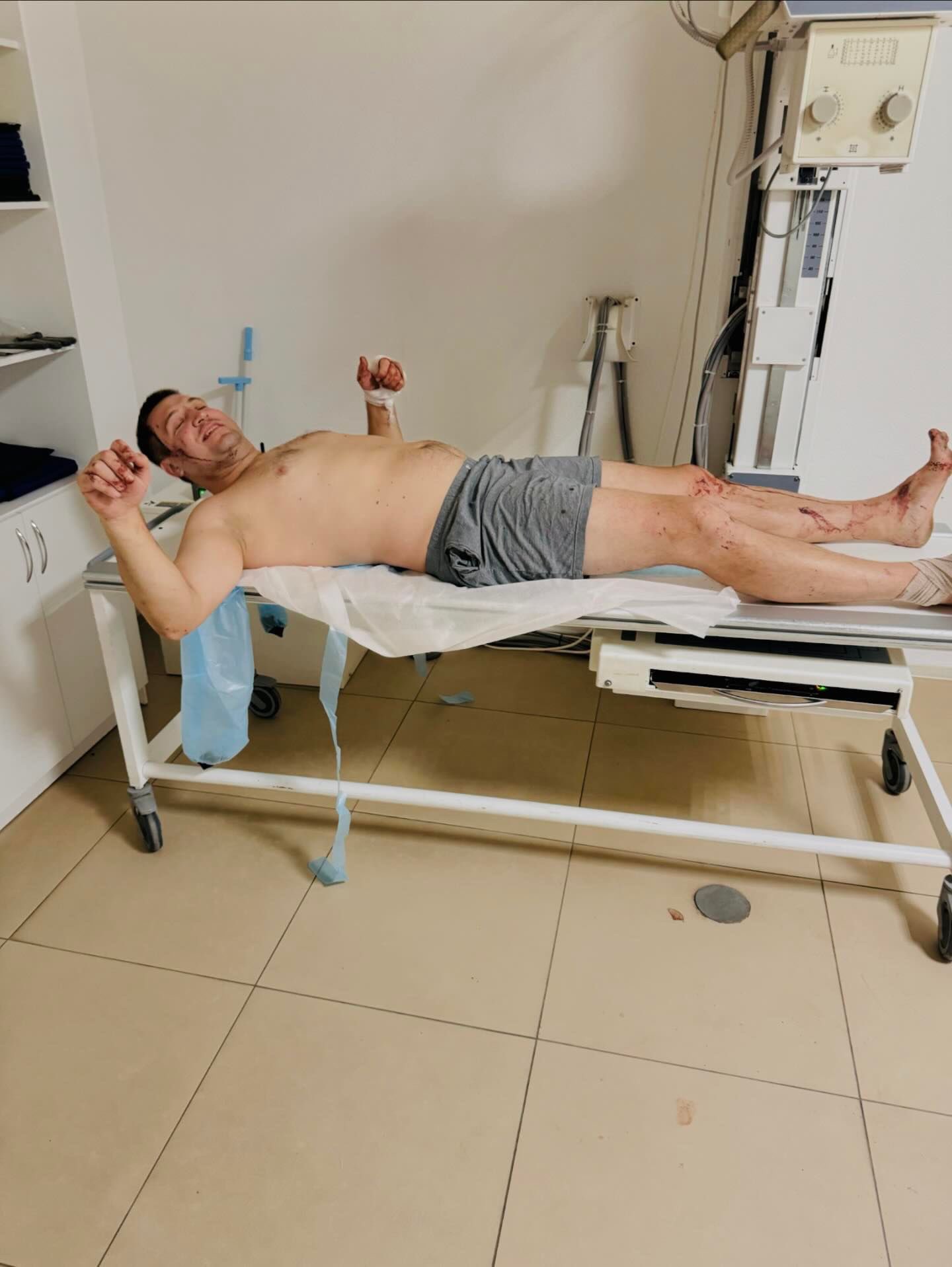 Russian missile hits home of WCK volunteer Ruslan in Kharkiv