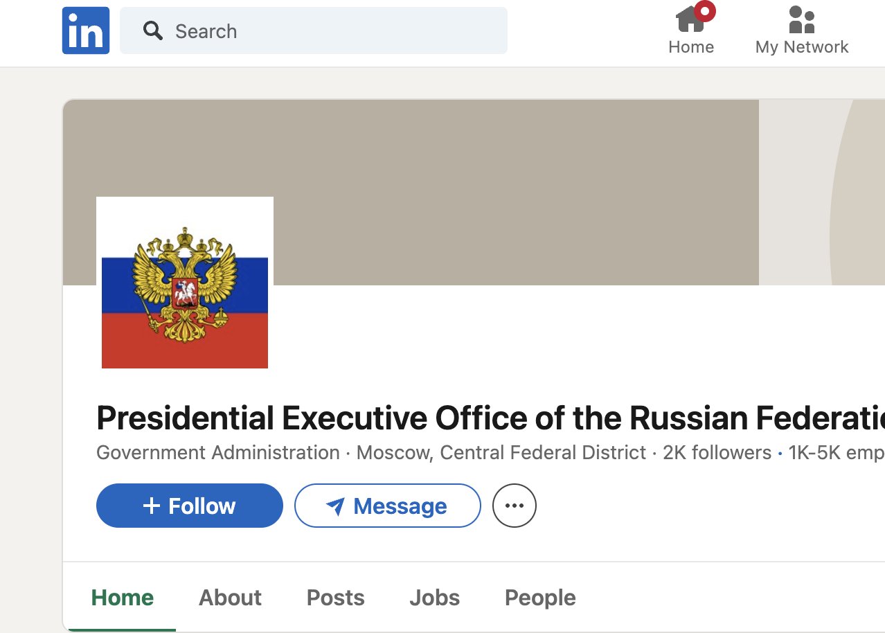 LinkedIn deletes post on war crime, hosts terrorist orgs posing as Russian agencies