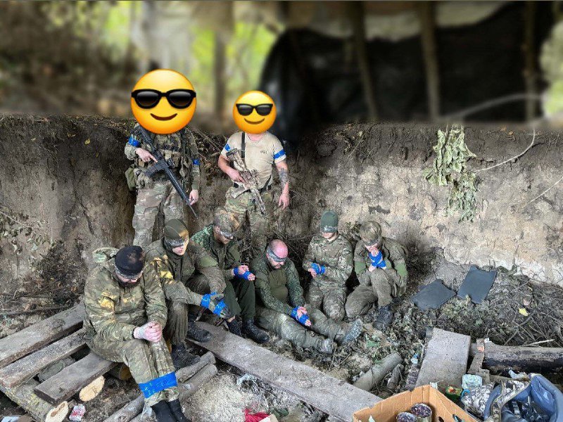 More footage of Russian POWs in Kursk Oblast, hundreds surrendered