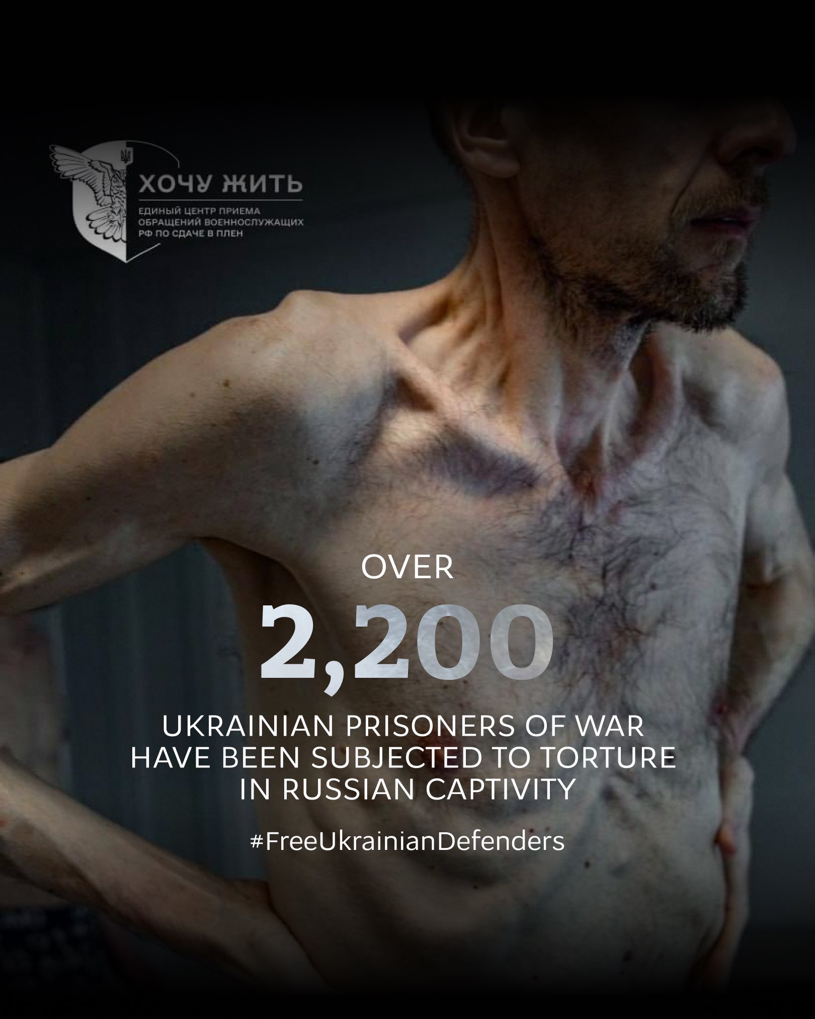 Ukraine reports 2,200 defenders tortured in Russian captivity
