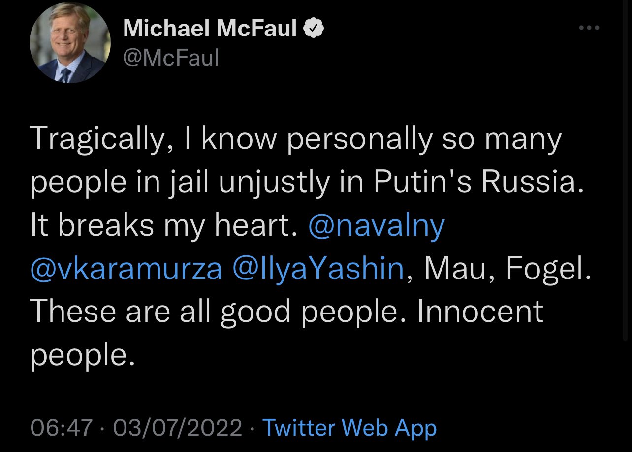 McFaul’s whitewashing of Russian imperialism blamed for Ukraine genocide