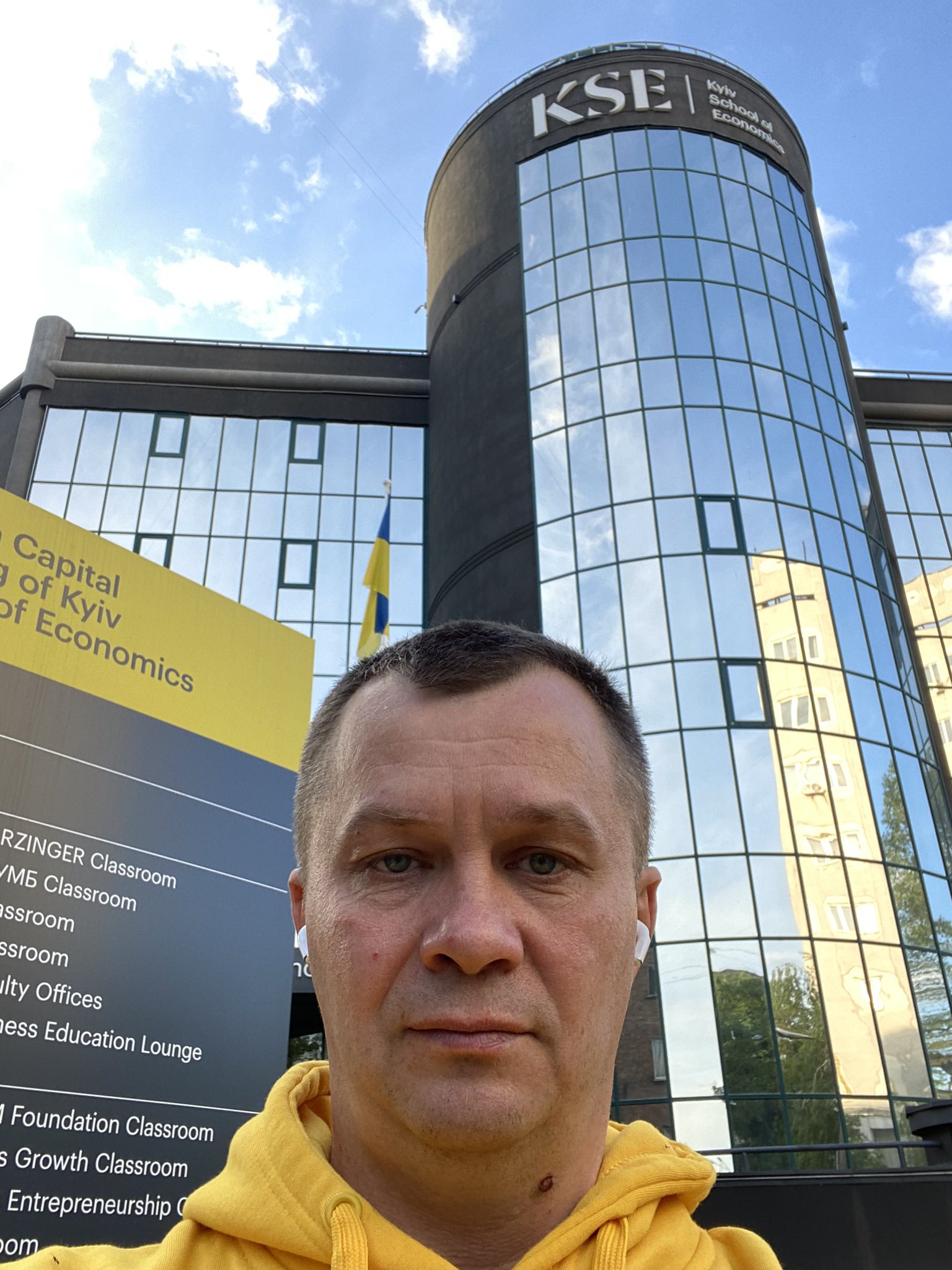 At Kyiv School of Economics, working for Ukraine victory