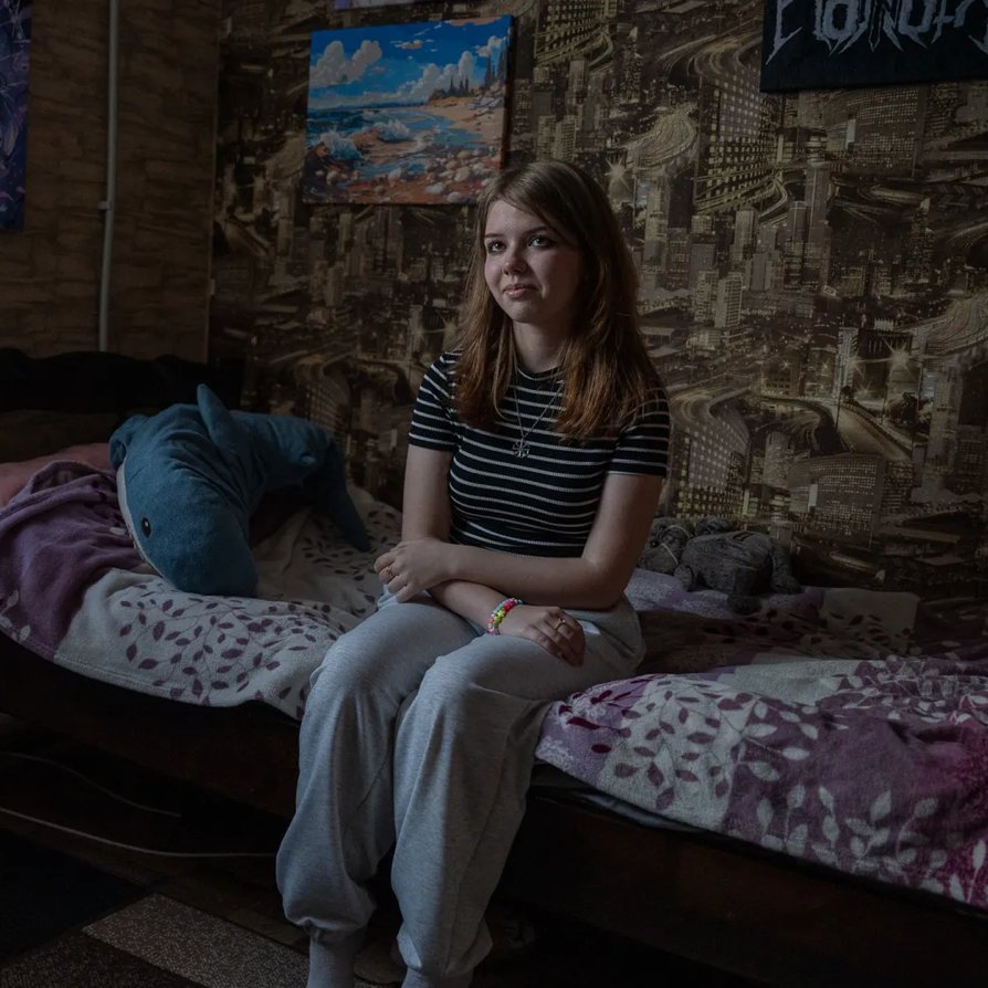 Girl, 15, hides after Russian missile destroys school, faces bullying