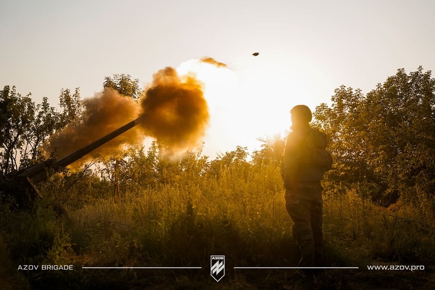 National Guard artillery units continue combat operations