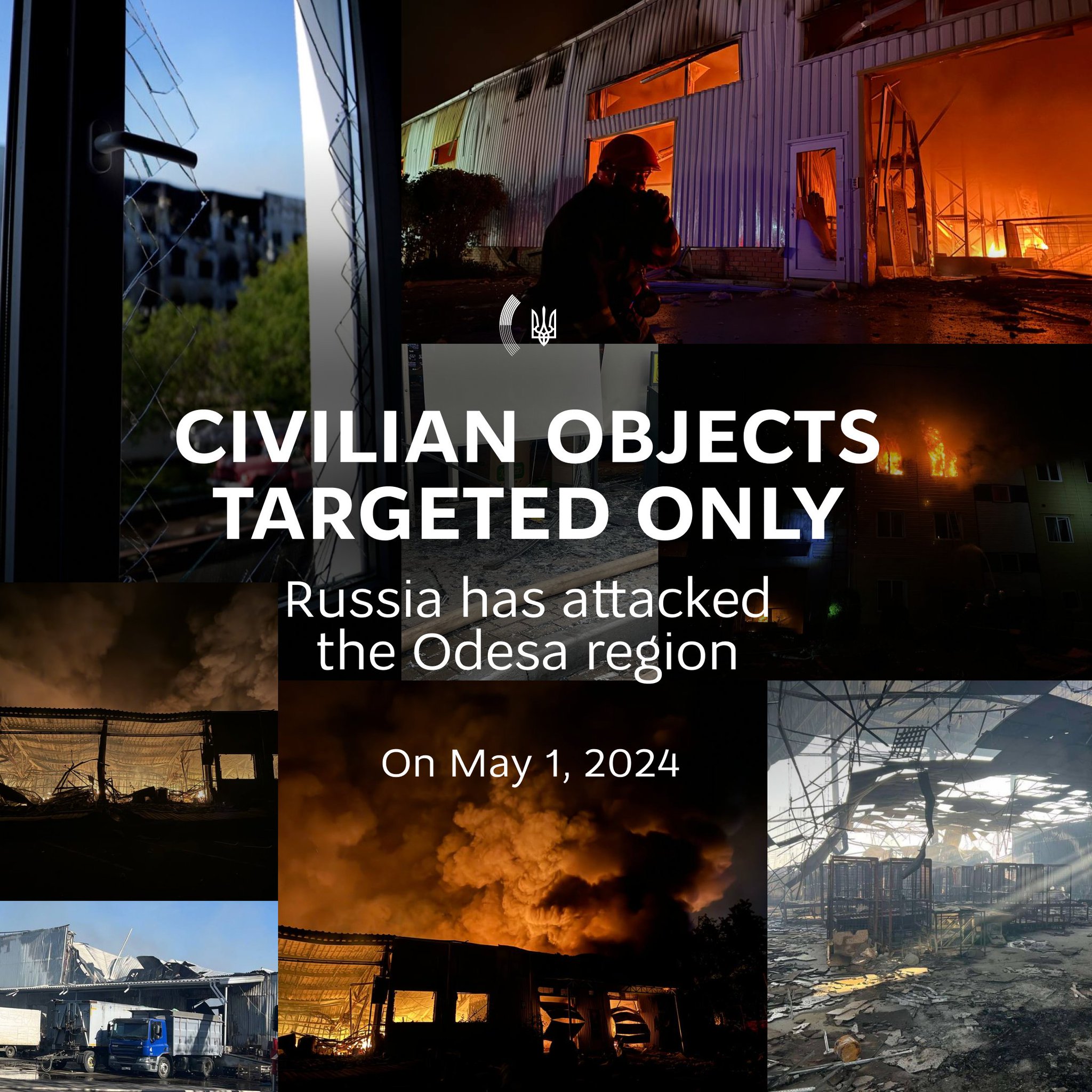 Russia missile attack on Odesa injures 14, damages civilian infrastructure