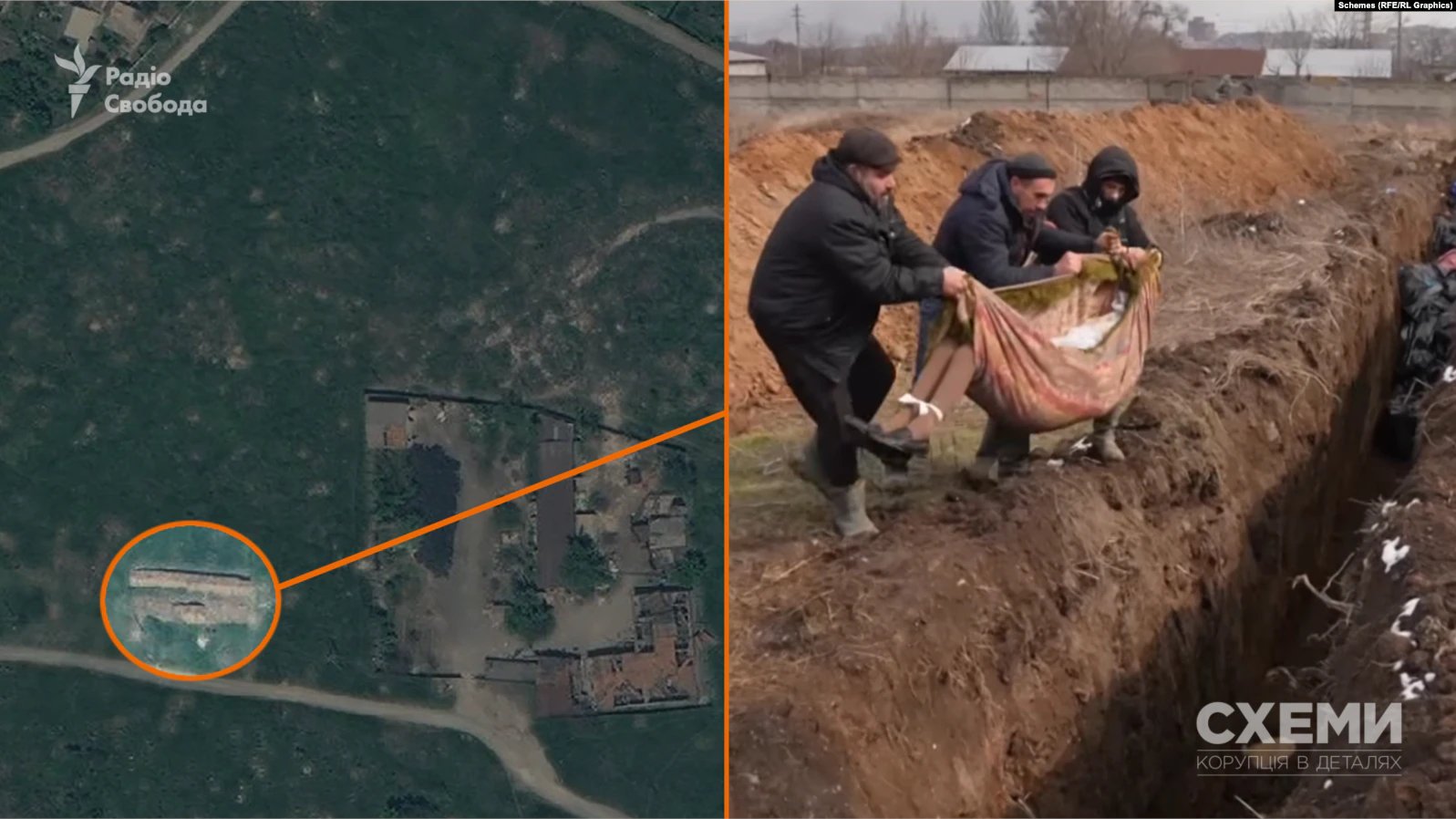 Satellite records fourth mass burial site in Mariupol – “Skhemy”