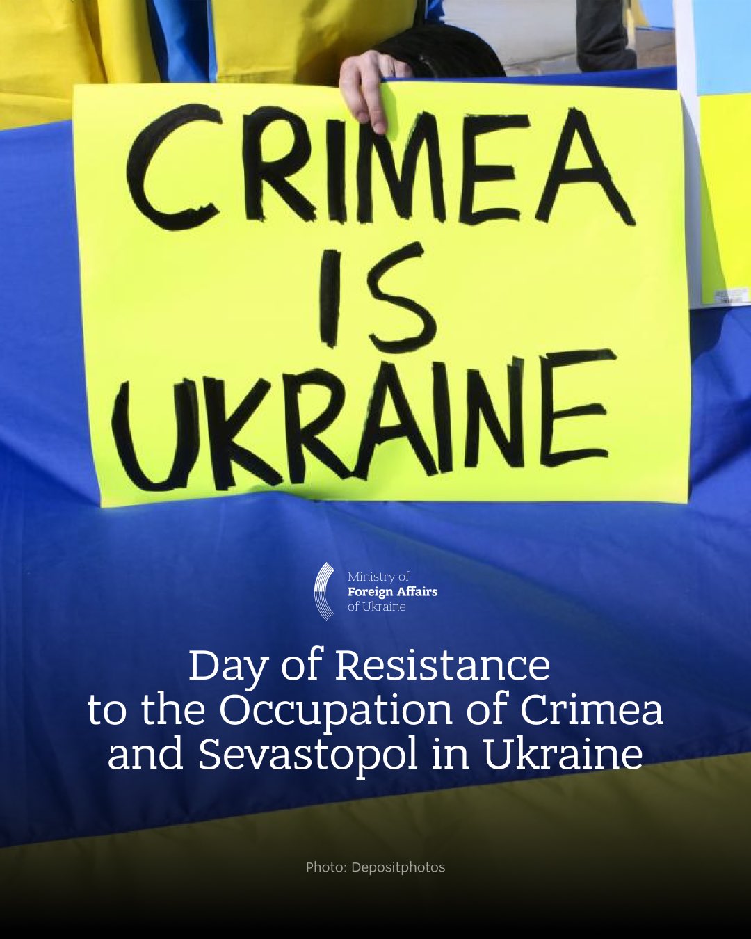 Ukraine marks Day of Resistance to Occupation of Crimea and Sevastopol