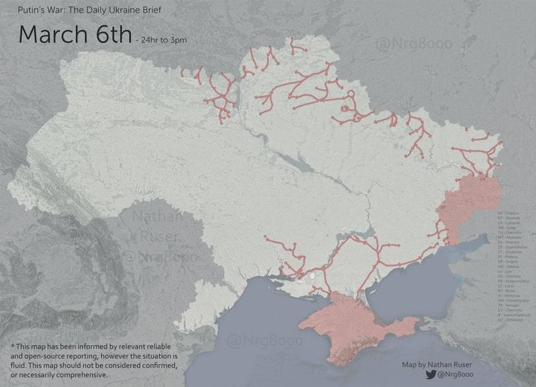 Russian invaders don’t control Ukraine, only roads and some settlements: National Security Council