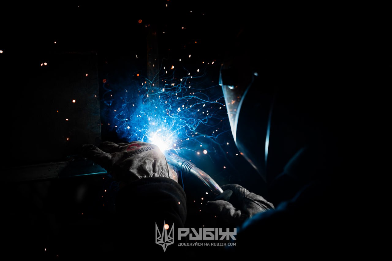 Workshops of 4th Brigade Rubizh’s Auto Battalion: Welding Protective Nets