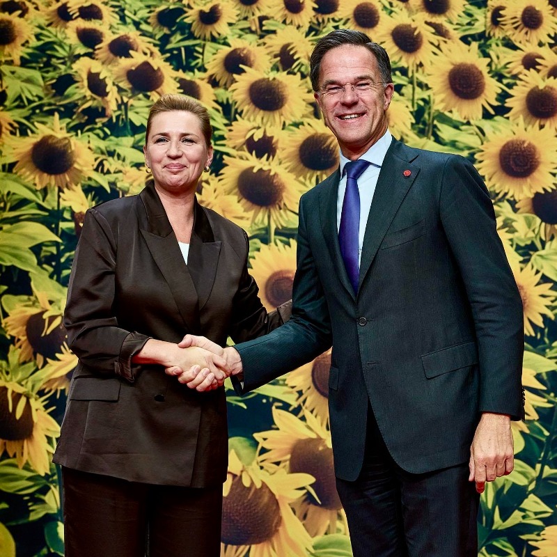 NATO Secretary General visits Denmark, discusses democracy, Ukraine aid, and European security.