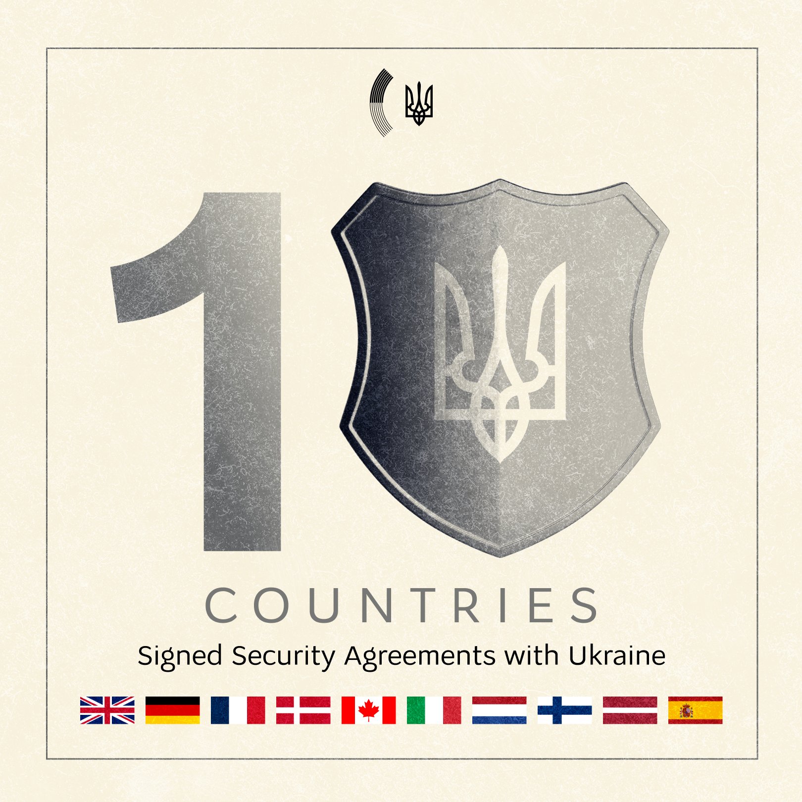 Spain becomes 10th state to sign security agreement with Ukraine