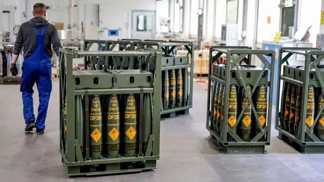 Rheinmetall boosts shell production but far behind Ukraine’s weekly needs