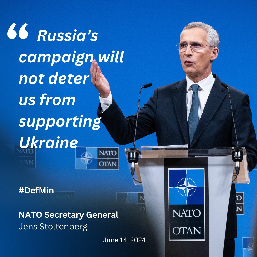 NATO Defence Ministers agree plan to lead Ukraine security assistance