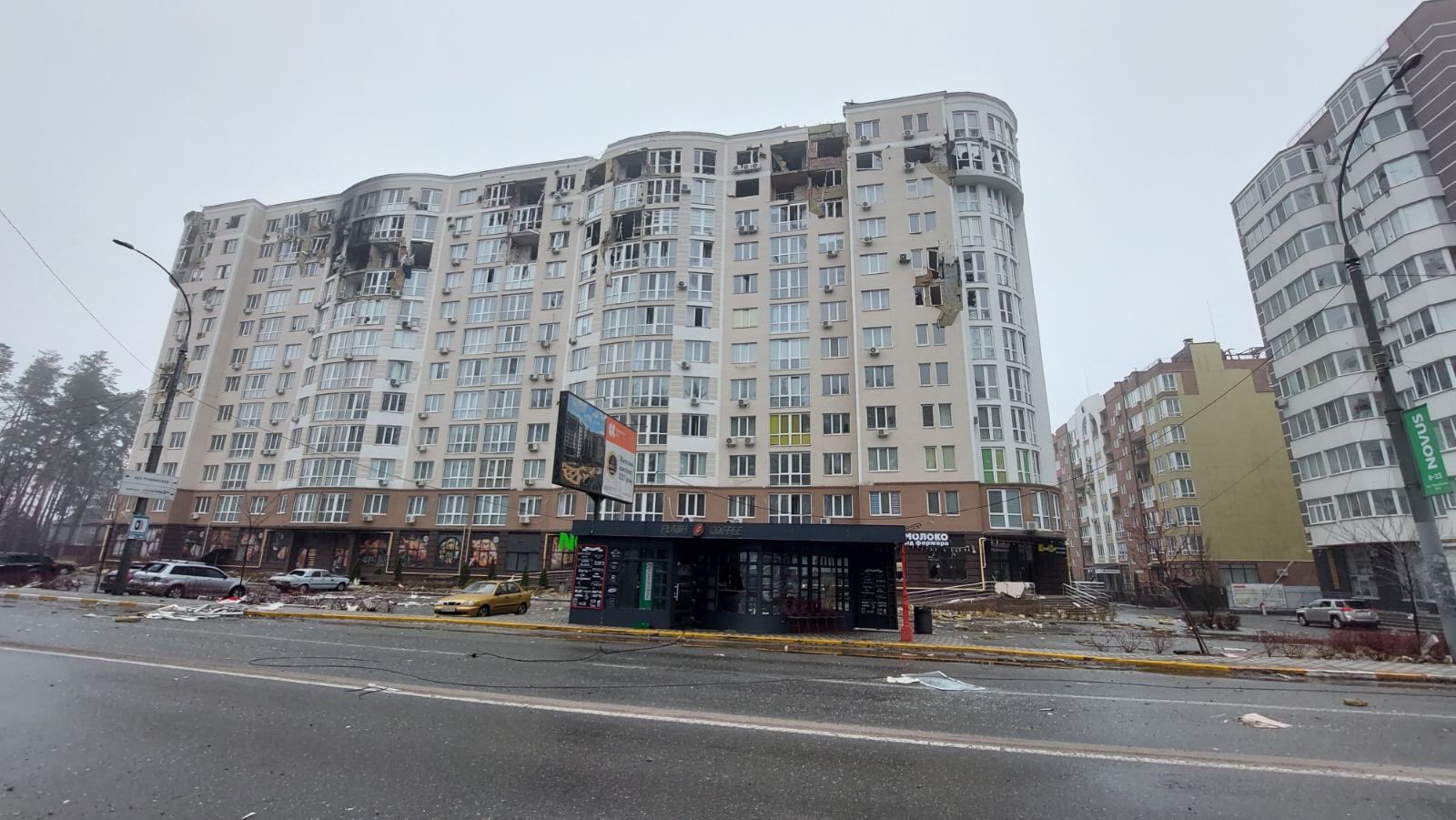 Donetsk author’s house near Kyiv, invaders question refugees.