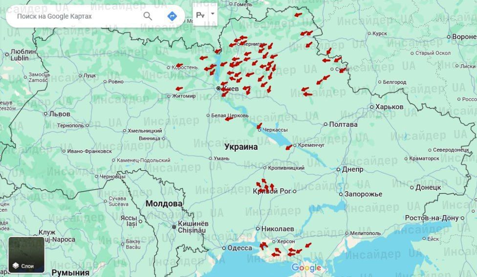 Ukraine under heavy drone attack: 70 Shaheds above, Kyiv hears explosions