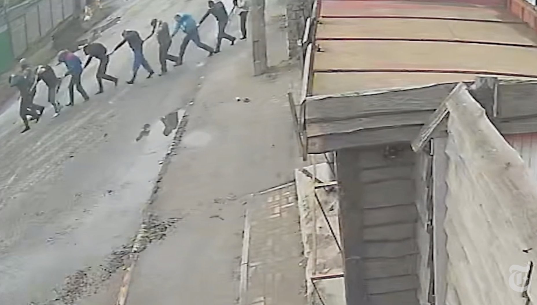 NYT: Russian paratroopers executed at least eight men in Bucha on March 4, a potential war crime.