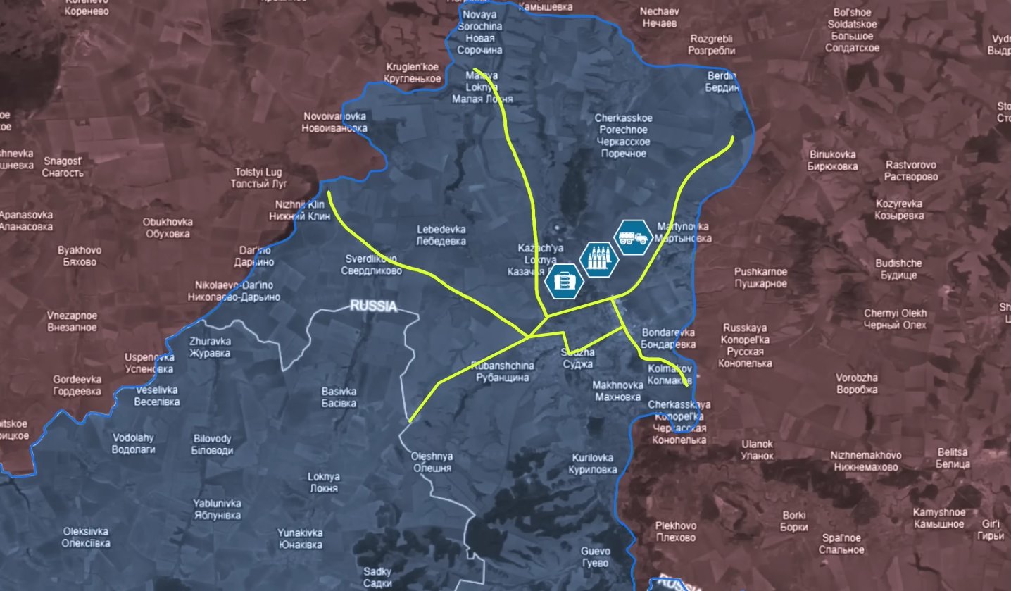 Ukraine repels Russian mechanized assault near Sudzha, halts advance