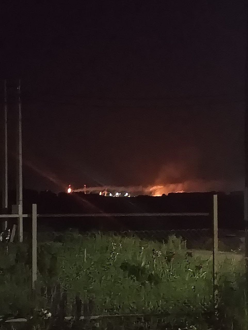Drones strike Russian chemical plant linked to explosives