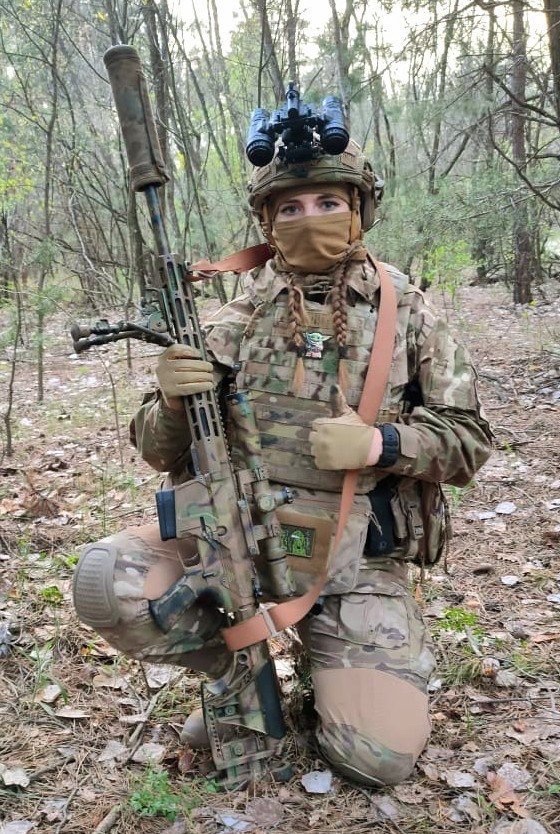 Oleksandra’s Sniper Rifle: Night Vision Funded by Readers