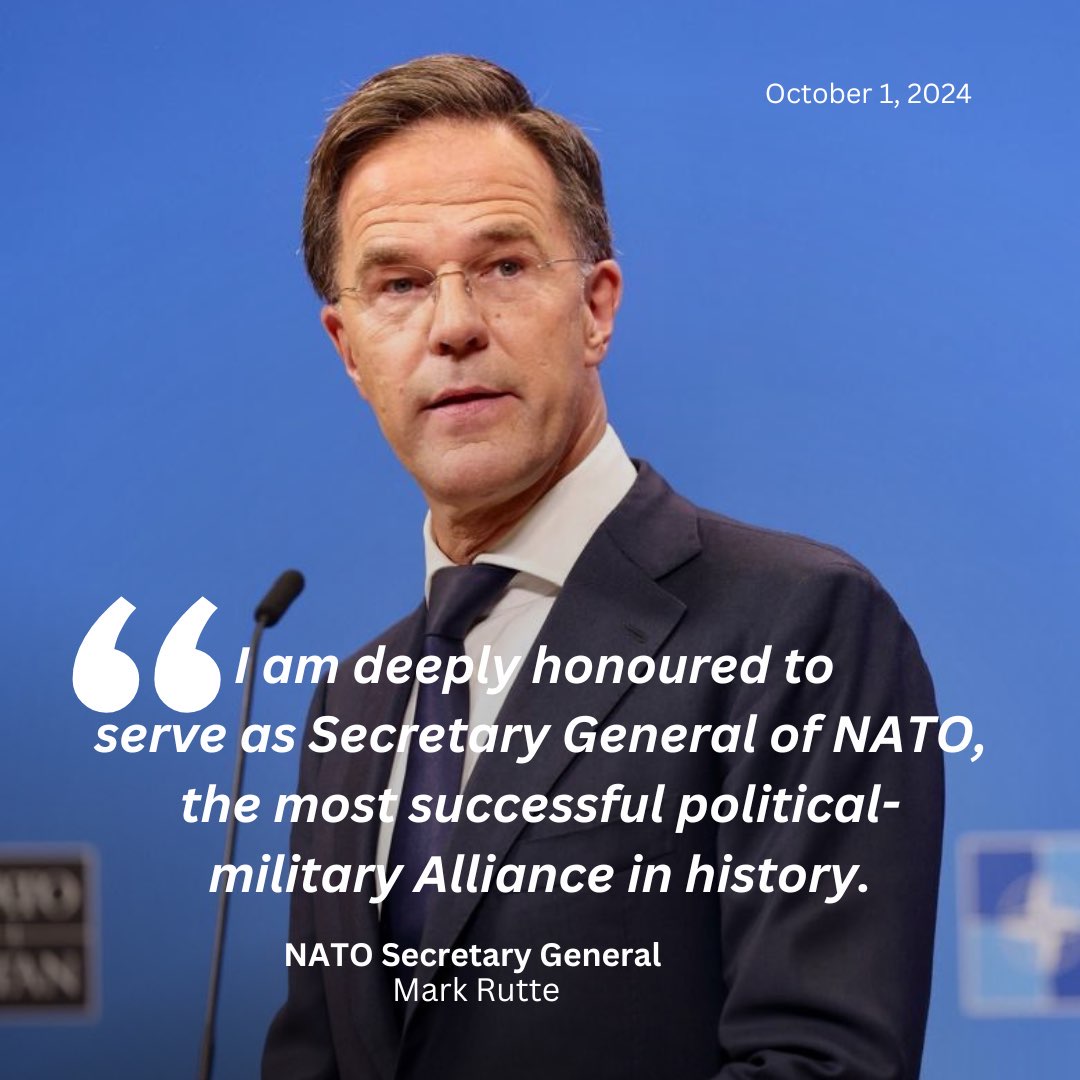 Mark Rutte highlights three NATO priorities in first press conference