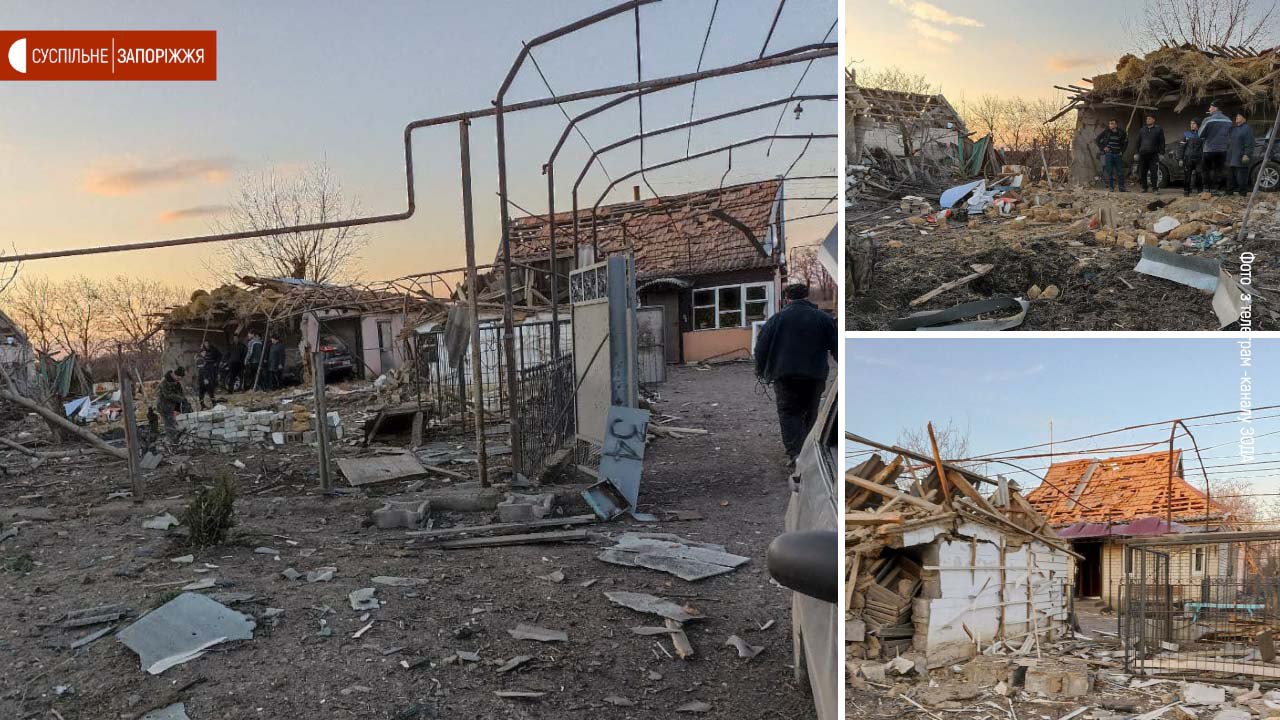 Documenting Russian war crimes: two civilian houses bombed in Orlyanka