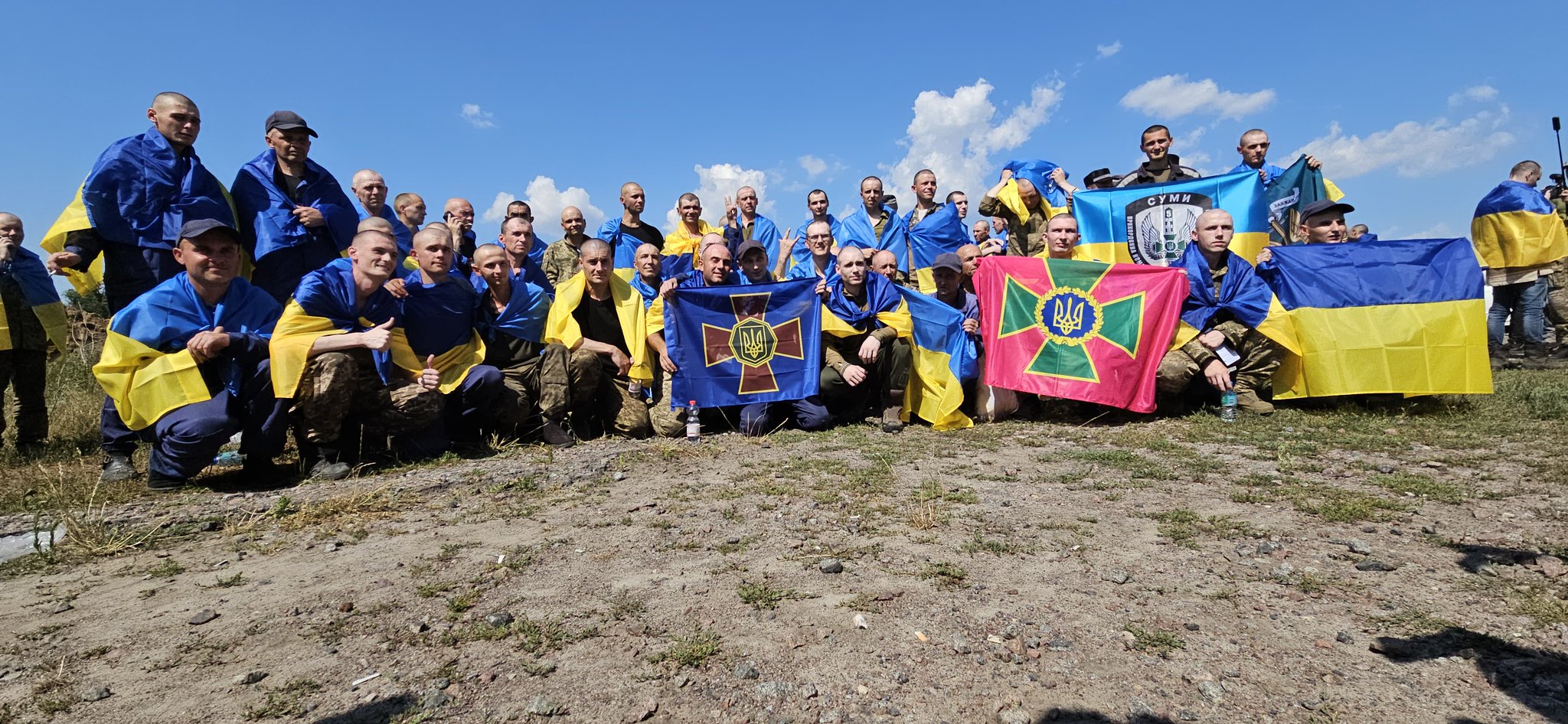 Ukraine brings home 95 prisoners of war from Russia