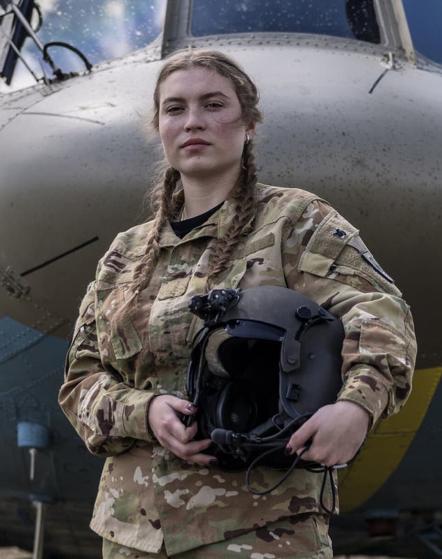NYT profiles Ukraine’s only female combat pilot Kateryna