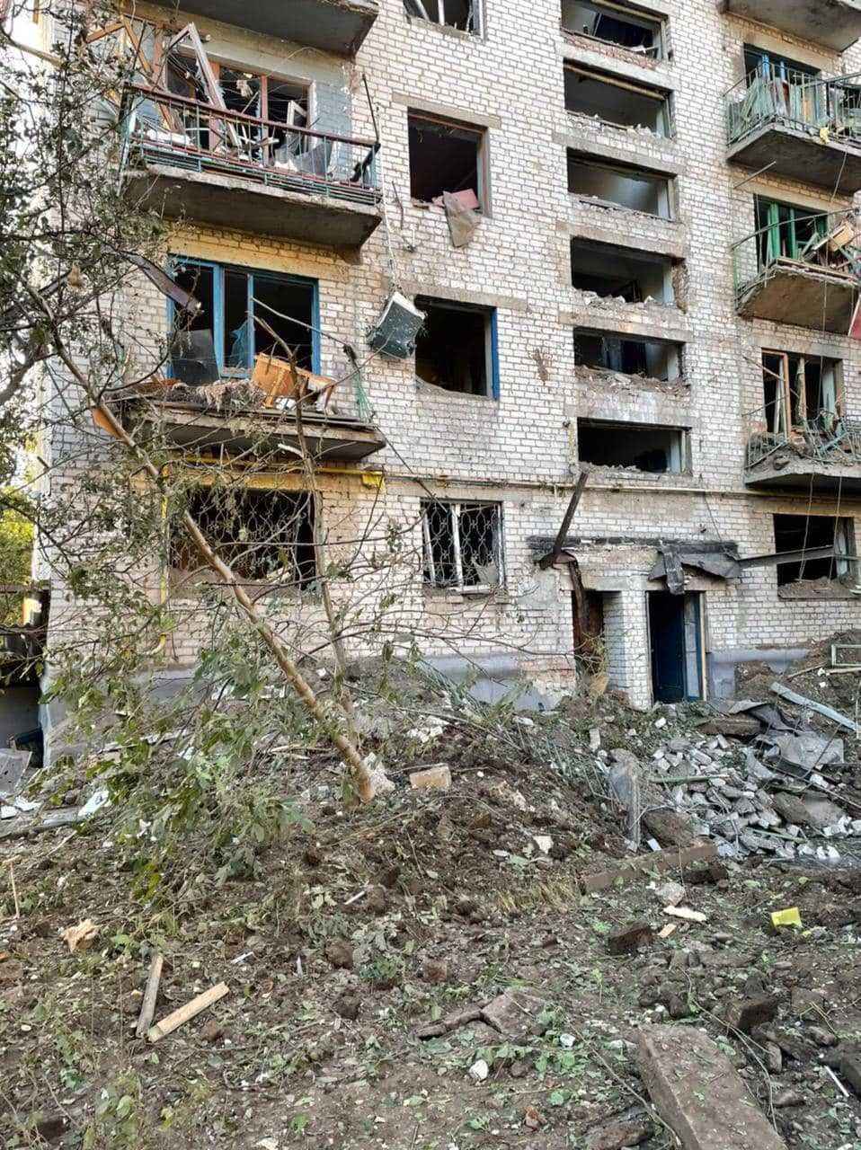 Russian terrorist attack on Sloviansk