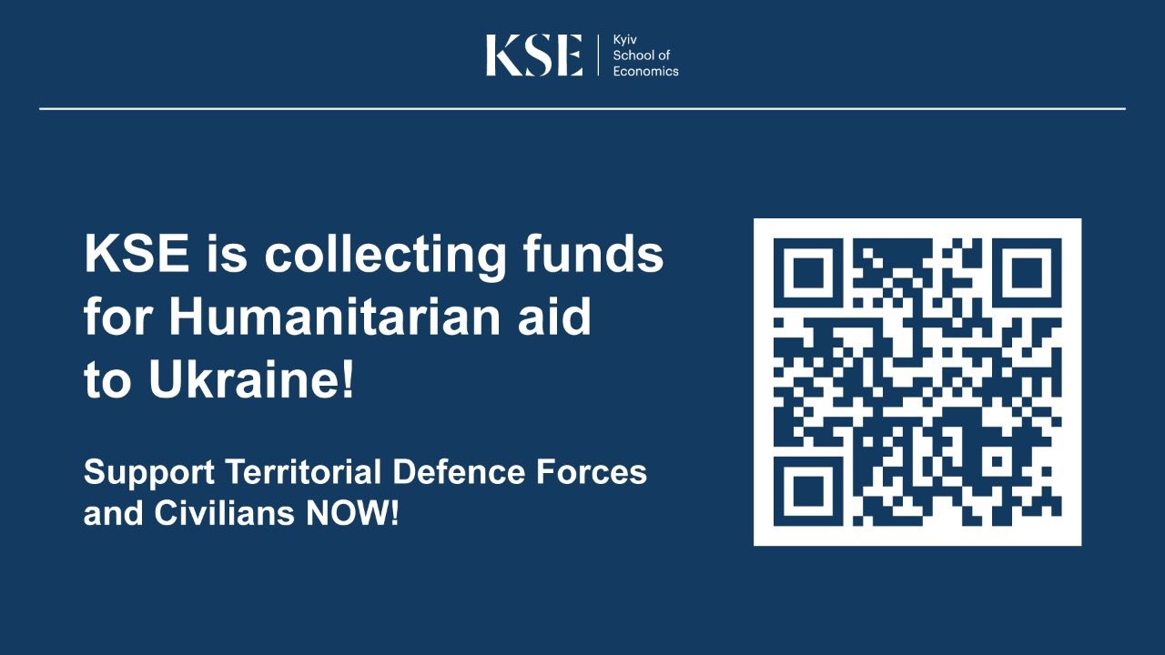 Kyiv School of Economics fundraising for humanitarian aid to Ukraine