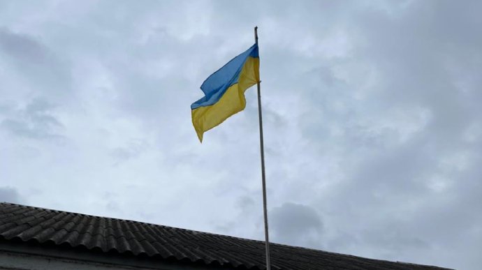 Ukrainian flags raised at border units in Kyiv and Chernihiv Oblasts