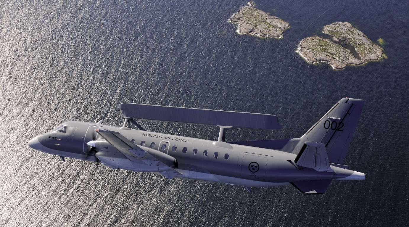 Sweden to supply Ukraine with Saab 340 AWACS aircraft