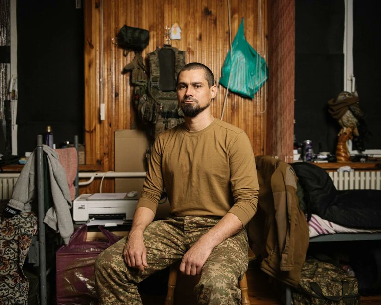Klub, 37, mobilized from Khroly near Kharkiv in winter 2024