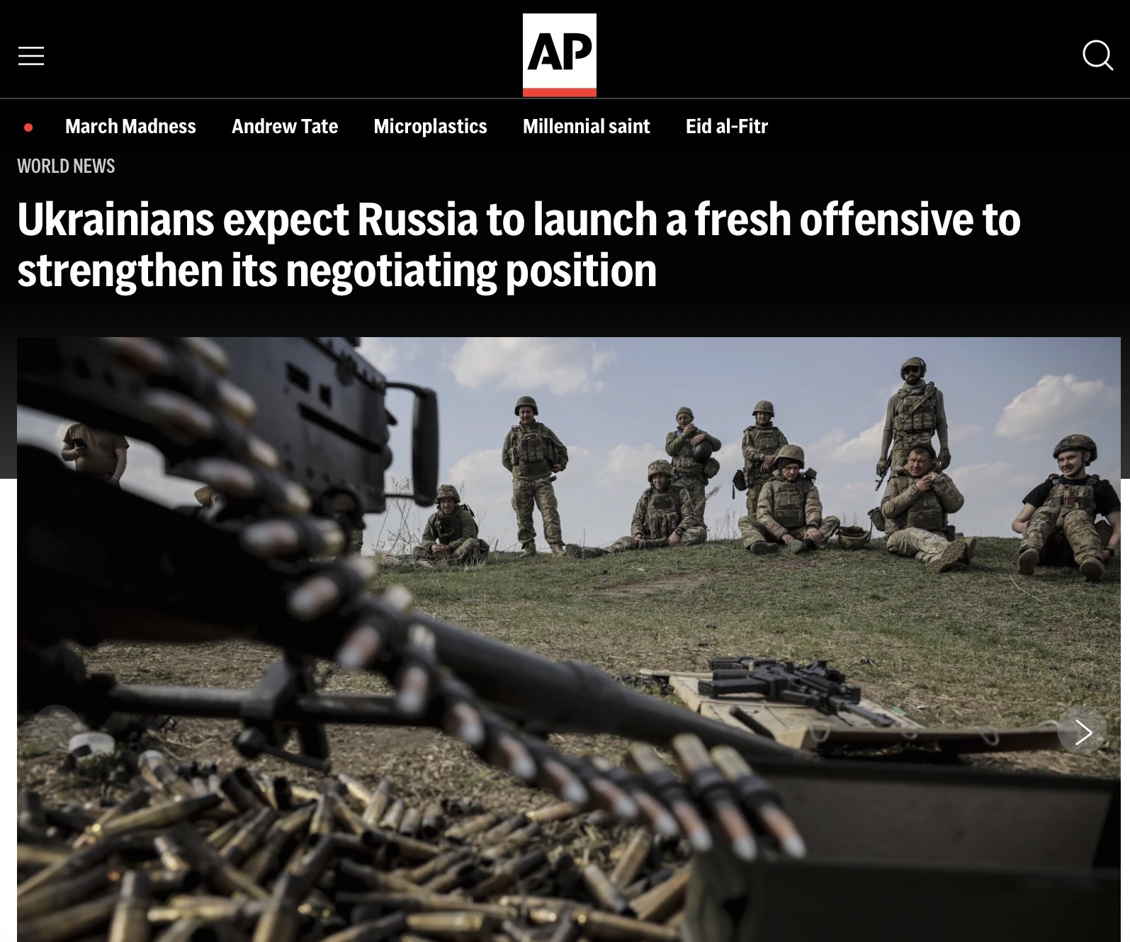 Russia prepares multi-axis offensive in Ukraine for spring 2025