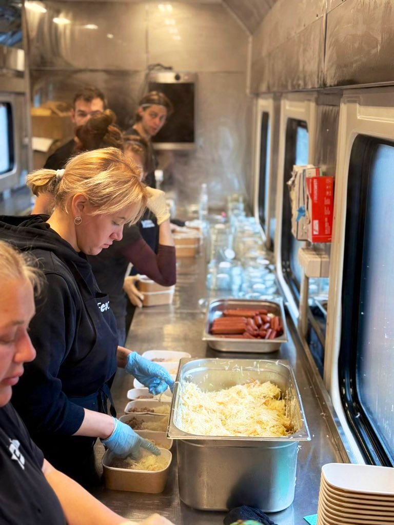 Food Train cooks 5,000 meals for Odesa after Russian terror attack