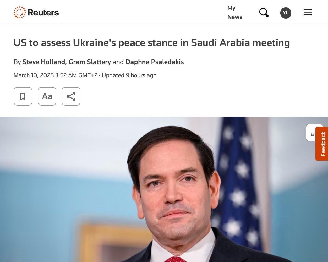 US tests Ukraine’s willingness to compromise at Saudi meeting