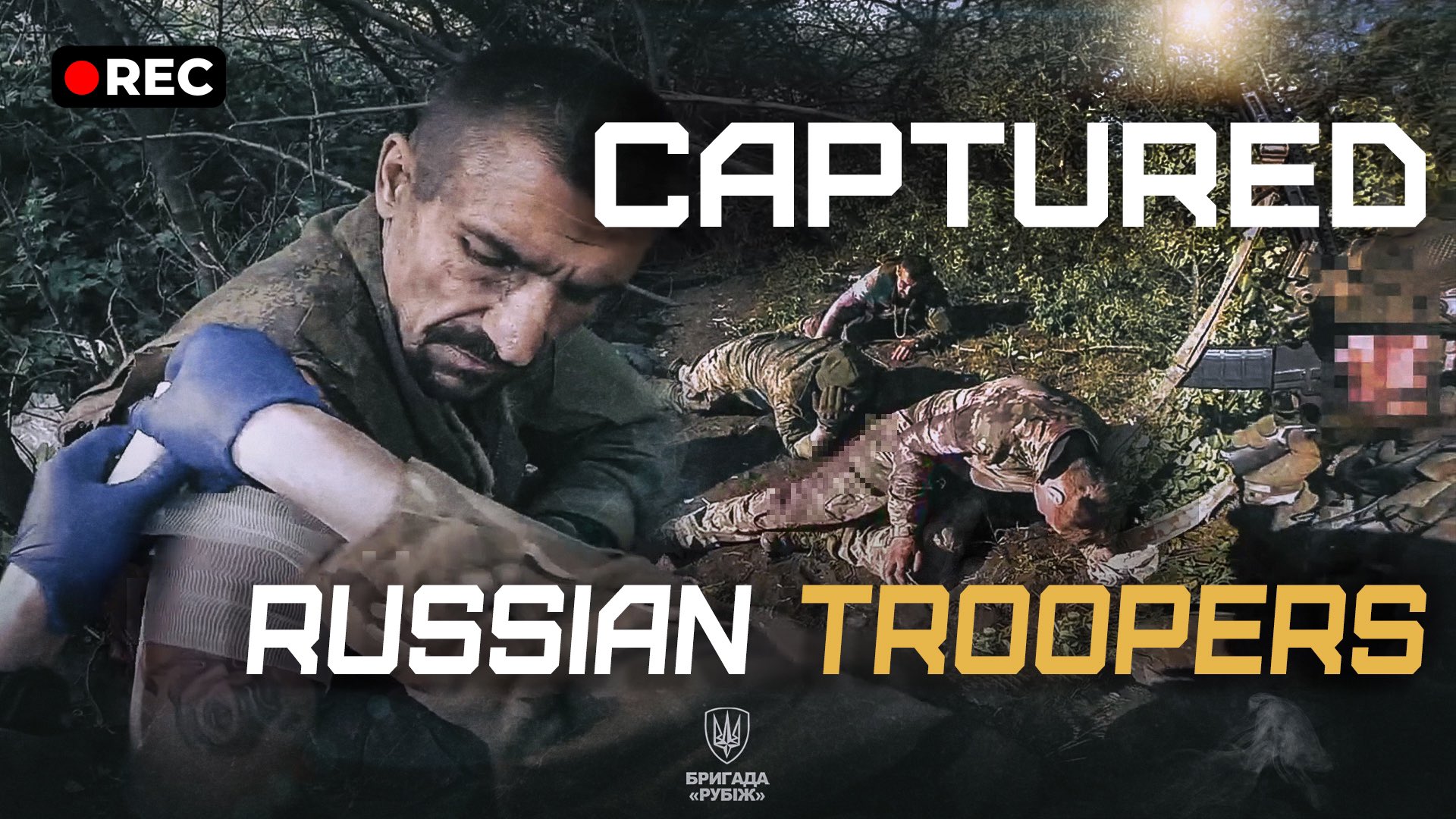 Rubizh Brigade captures Russian soldiers in the Lyman direction