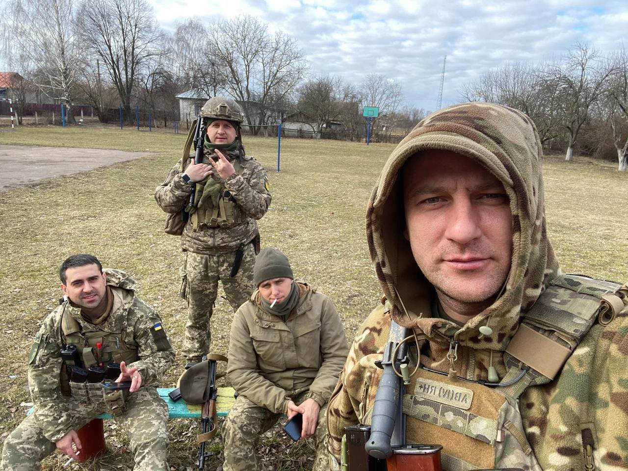 Russians flee Ukrainian village without fight