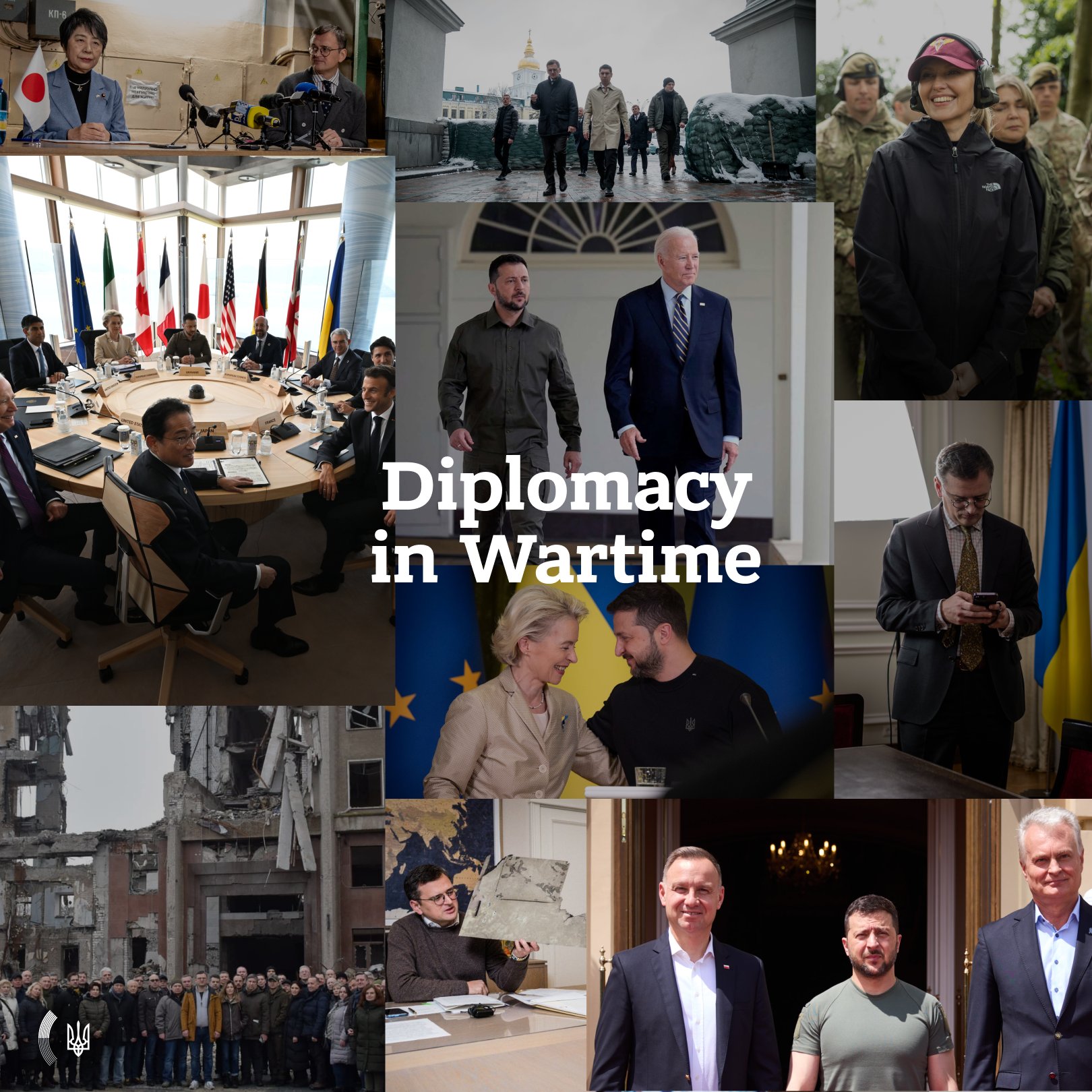 Ukraine reinvents diplomacy amid war