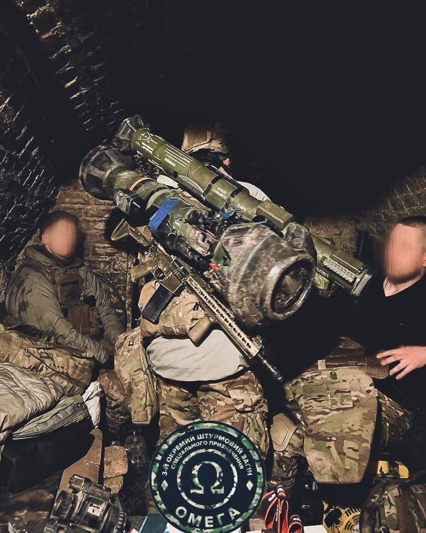 Omega special forces unit on the Donetsk front