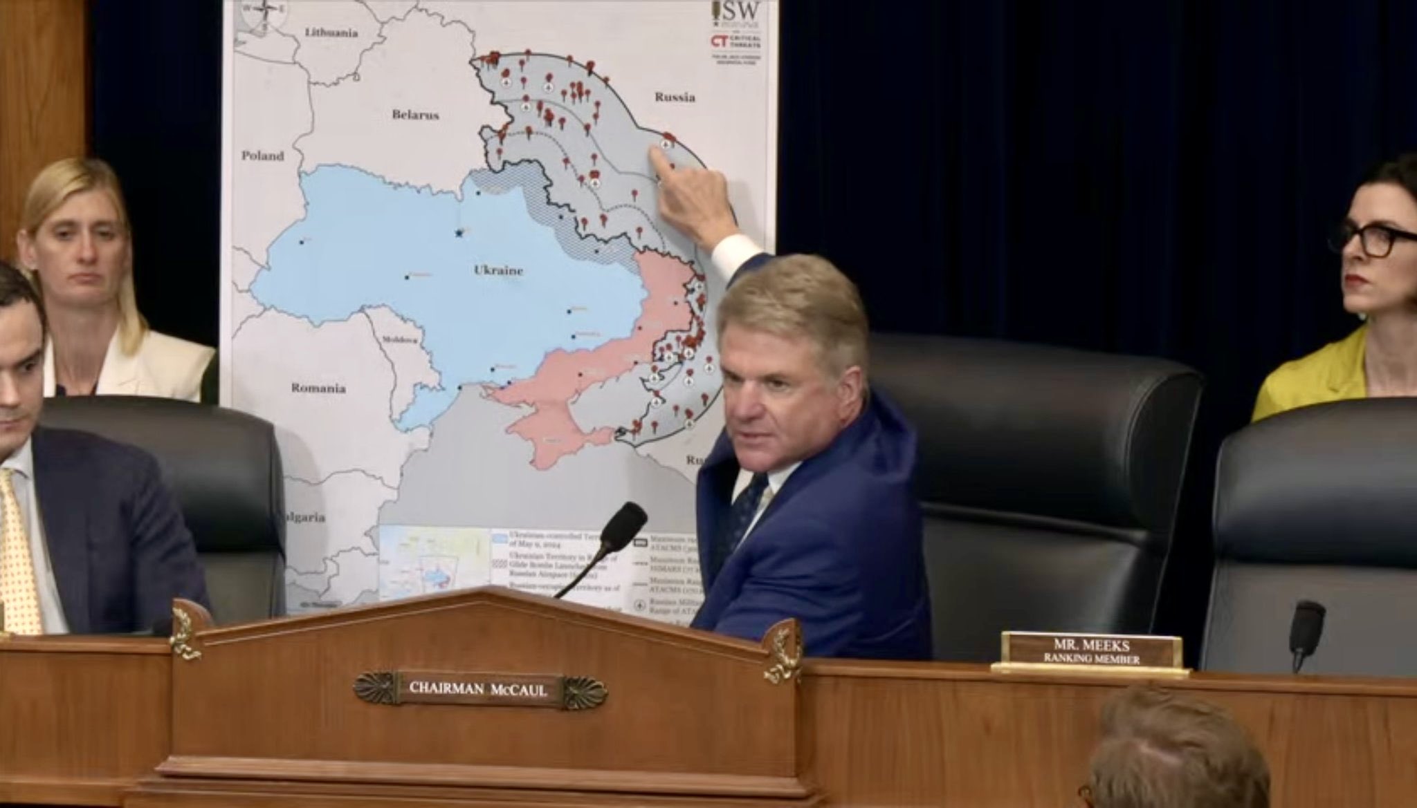 Zelensky and McCaul demand Biden let Ukraine strike Russian territory