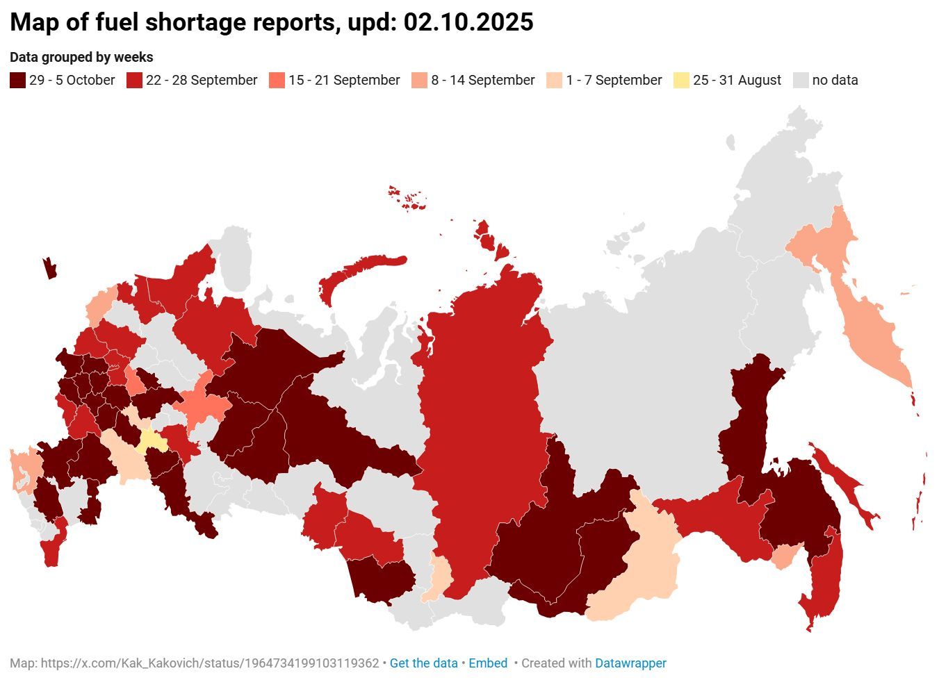 Ukrainian drones strike Russia: fuel shortage crisis