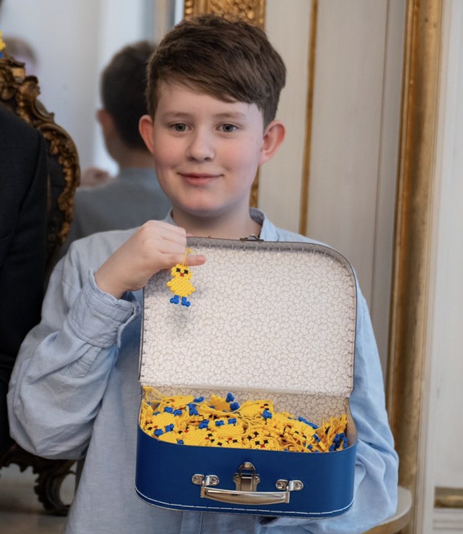Danois de 11 ans collecte 8 000 $ pour enfants ukrainiens