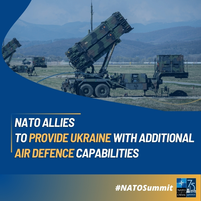 NATO allies provide Ukraine with 5 strategic and dozens tactical air defenses
