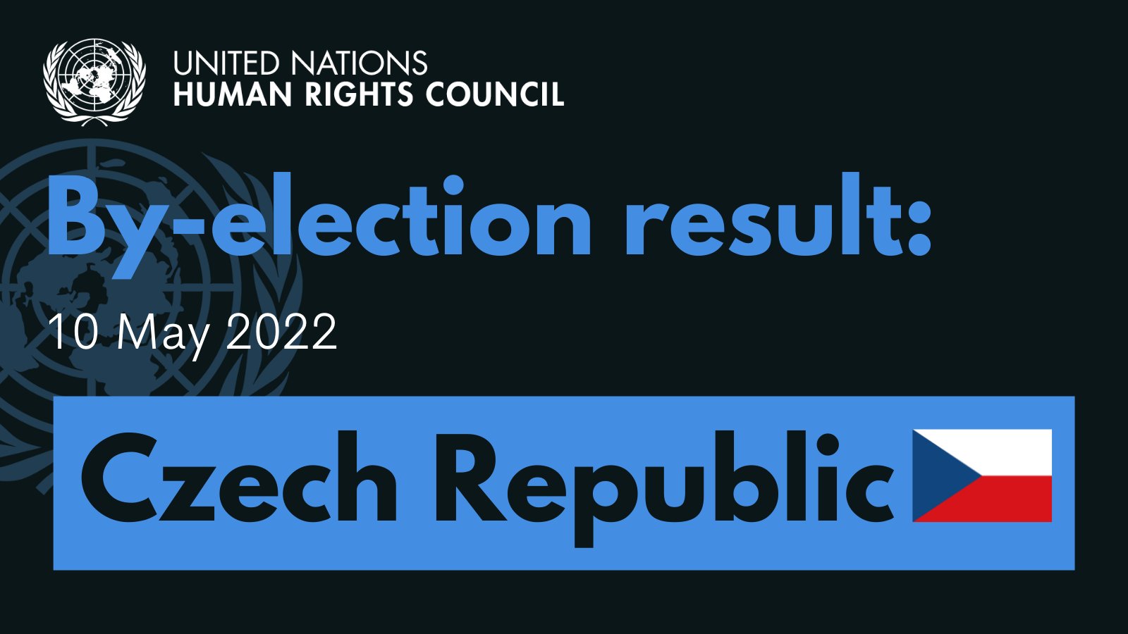 Czech Republic replaces Russia on UN Human Rights Council after Ukraine invasion
